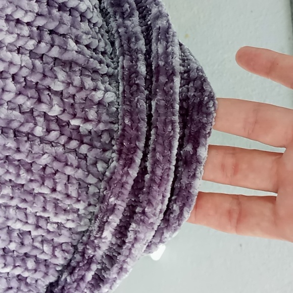 Westbound Petites Women's Chunky Knit Chenille Pullover Sweater Size PM - Picture 4 of 12